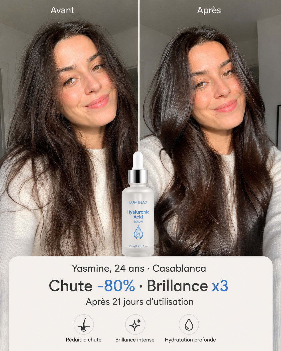 Transformation Yasmine